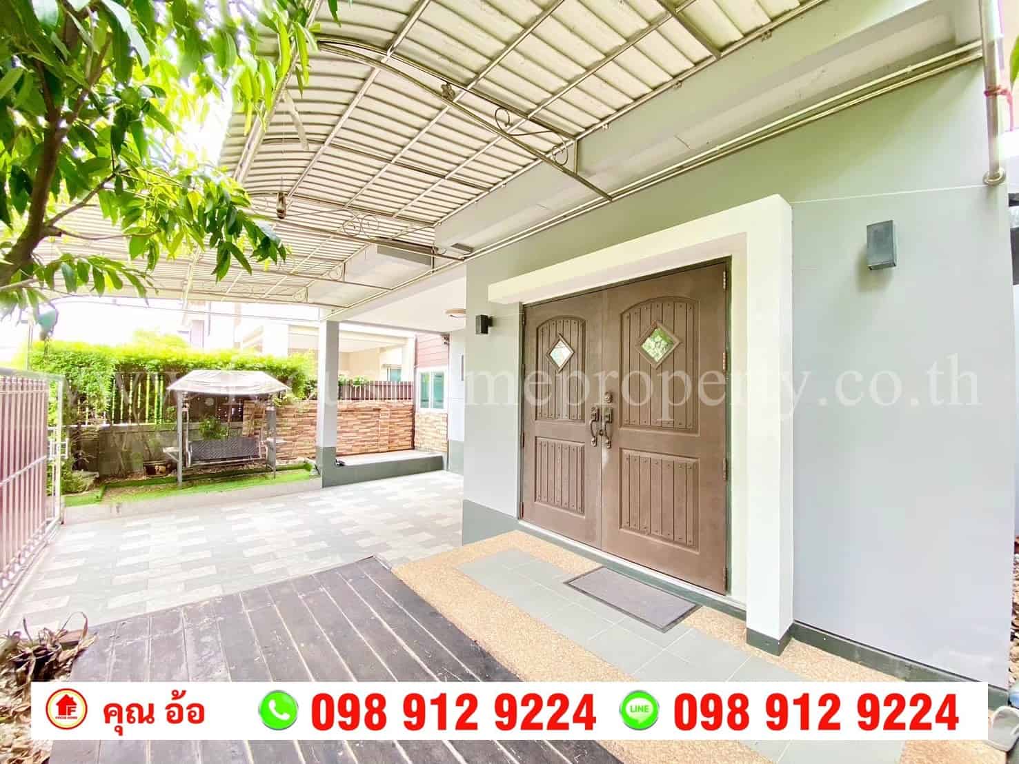 ขาย บ้านเดี่ยว หลังมุม หมู่บ้าน คาซ่า วิลล์ ราชพฤกษ์ – พระราม 5
